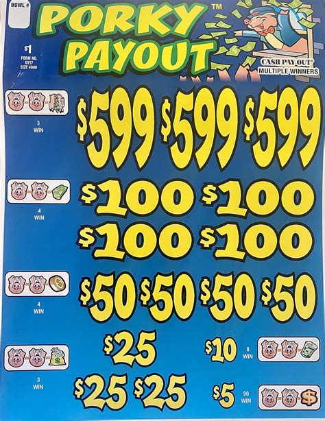 instant bingo pull tabs.